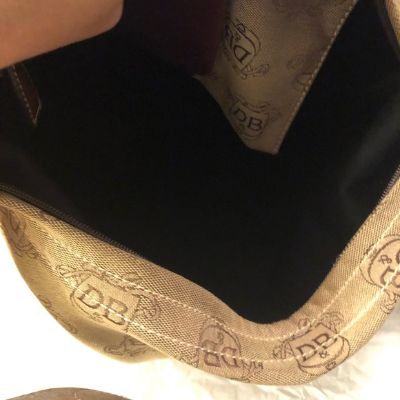 Vintage Dooney & Bourke Classic Satchel Purse Beautiful Leather - Picture 10 of 12